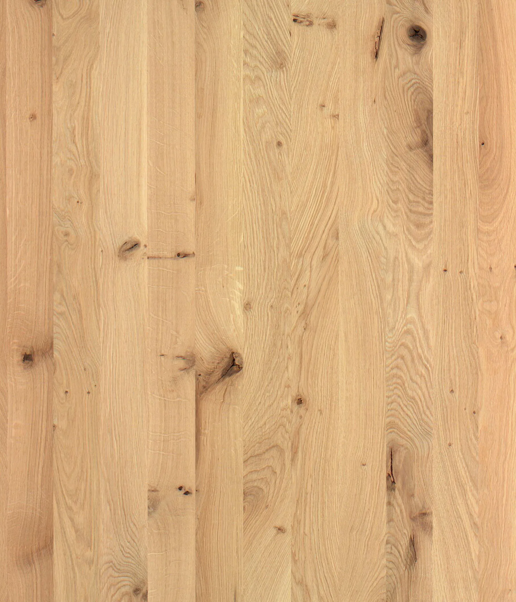 26 mm Wildeiche Leimholzplatte, rustikal