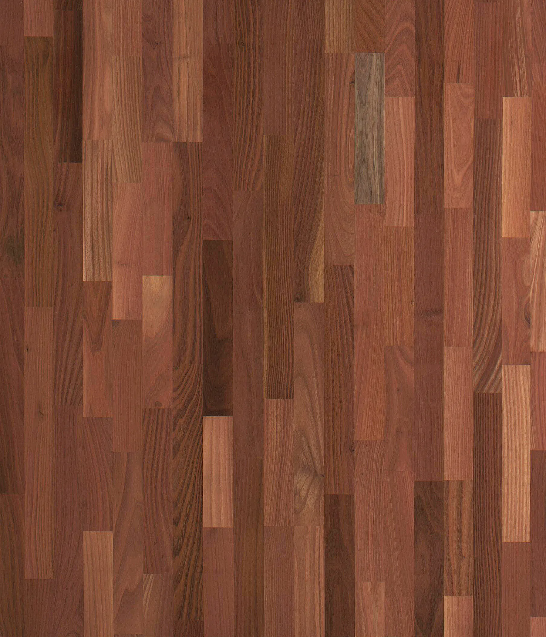 18 mm Akazie-Leimholzplatte, keilgezinkt