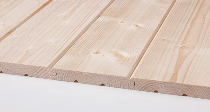 25,5 x 111 mm Fichte Faseprofil