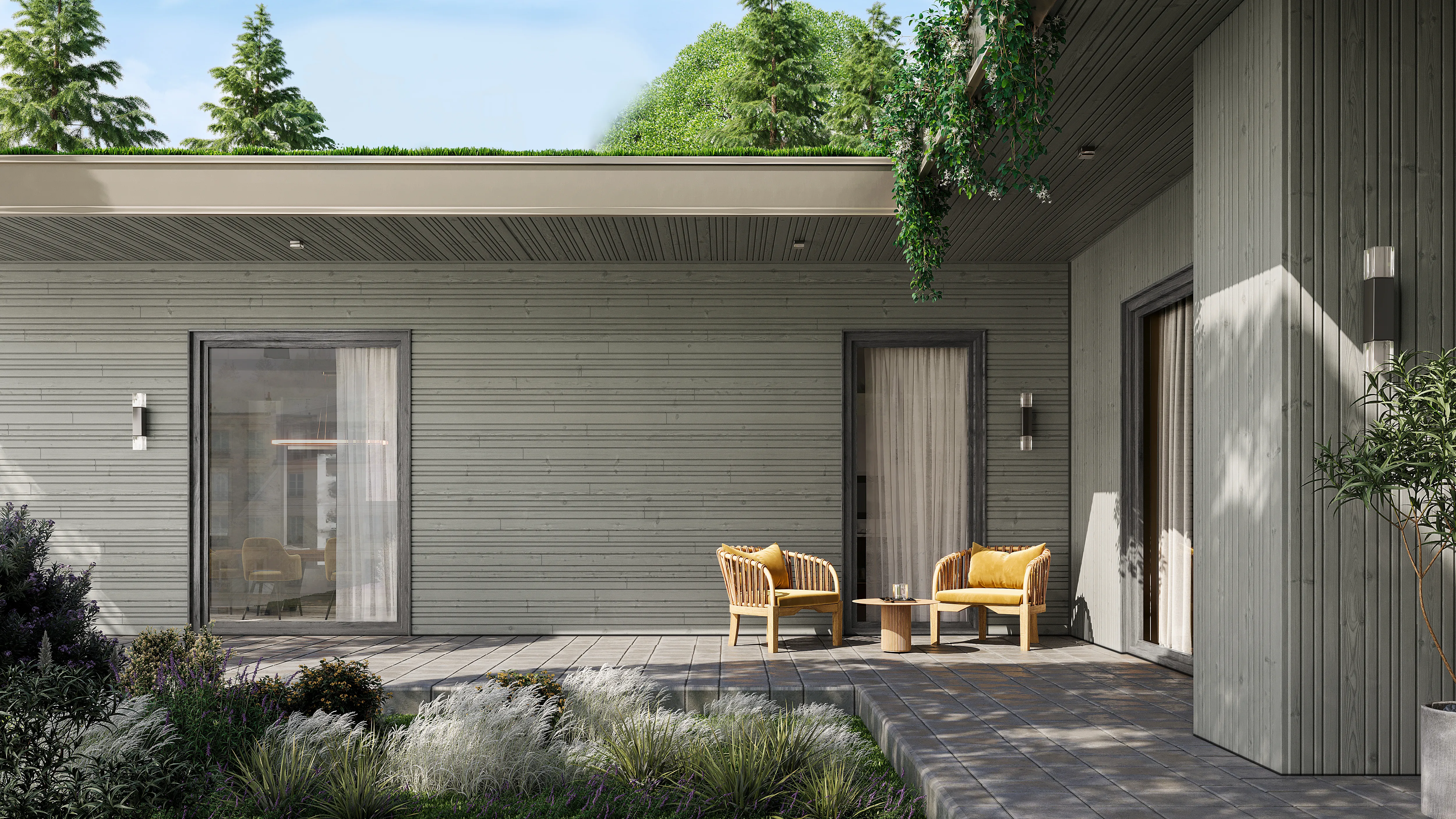 27 x 119 mm Pinuflex Fassadenprofil N+F