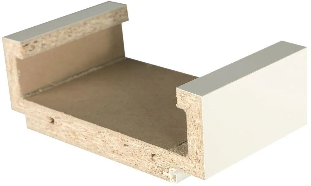 Durchgangszarge CPL Wei&szlig; 9010