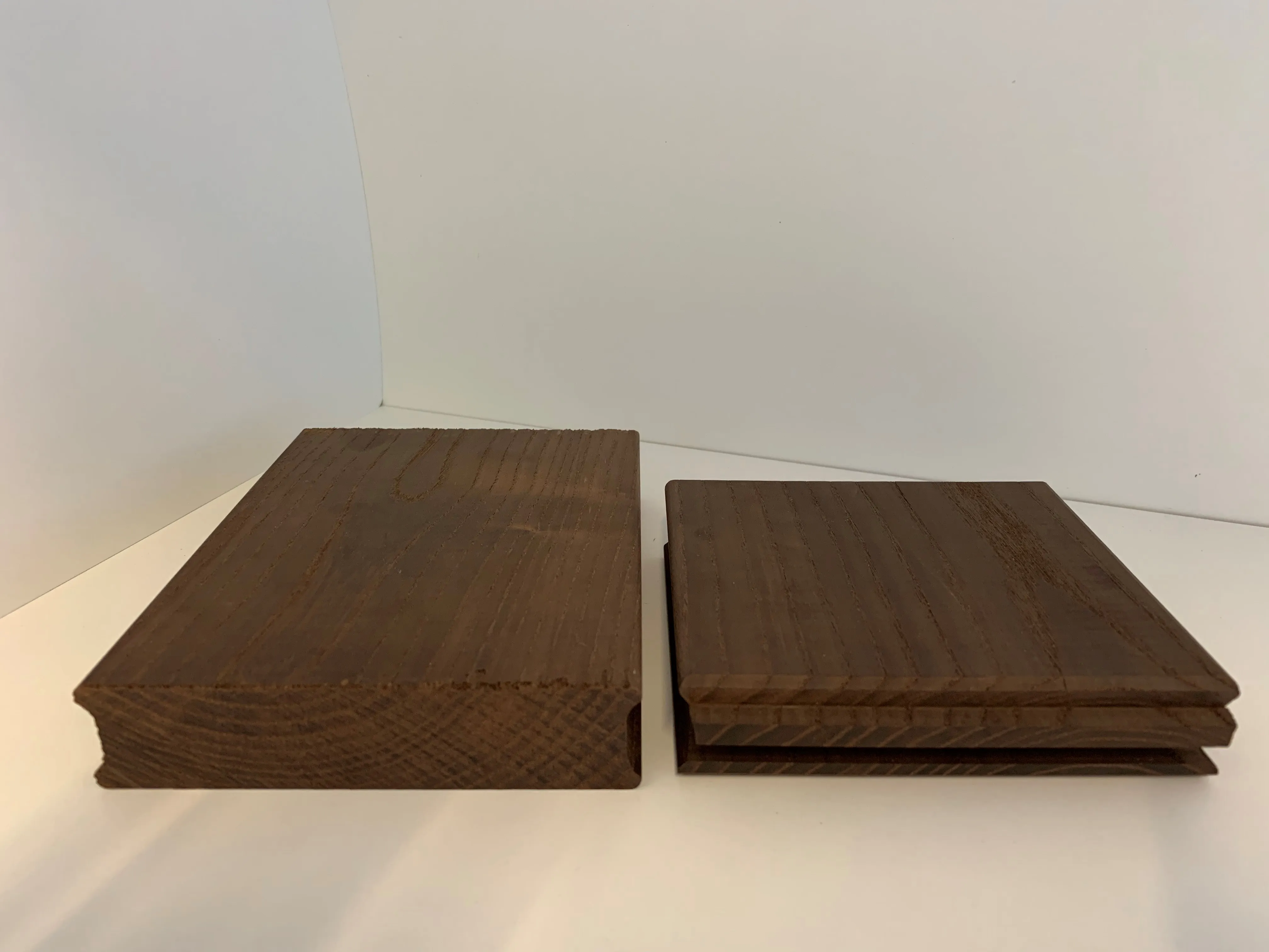 Thermo-Esche Terrassendiele,  glatt -AA- Thermo-Esche Terrassendiele,  glatt -AA-