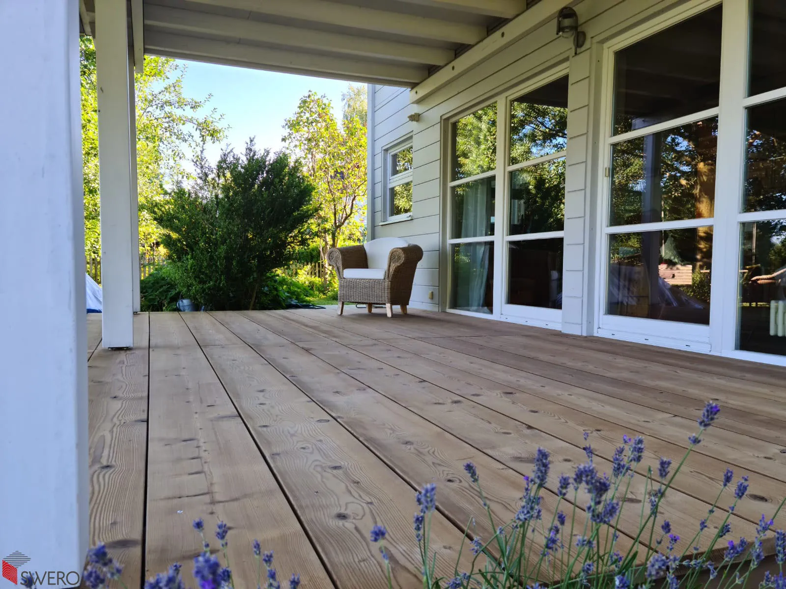 Thermo-Weisstanne RUSTIKA Terrassendiele Thermo-Weisstanne RUSTIKA Terrassendiele