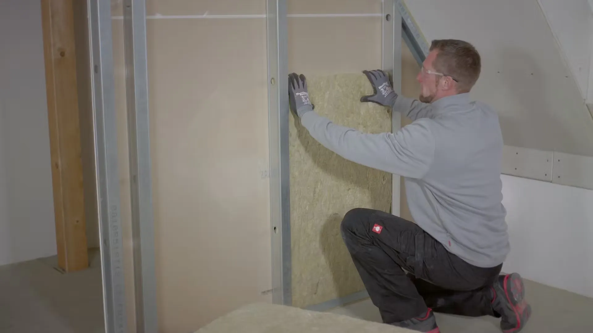 Rockwool-Trennwandplatten, 100 mm