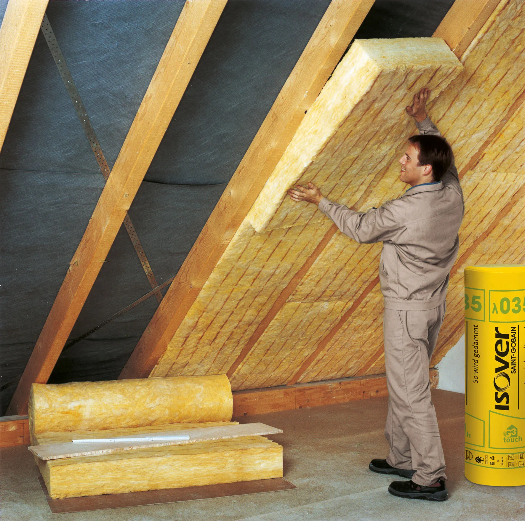 Isover-Klemmfilz, WLG 035, 220 mm -AA-