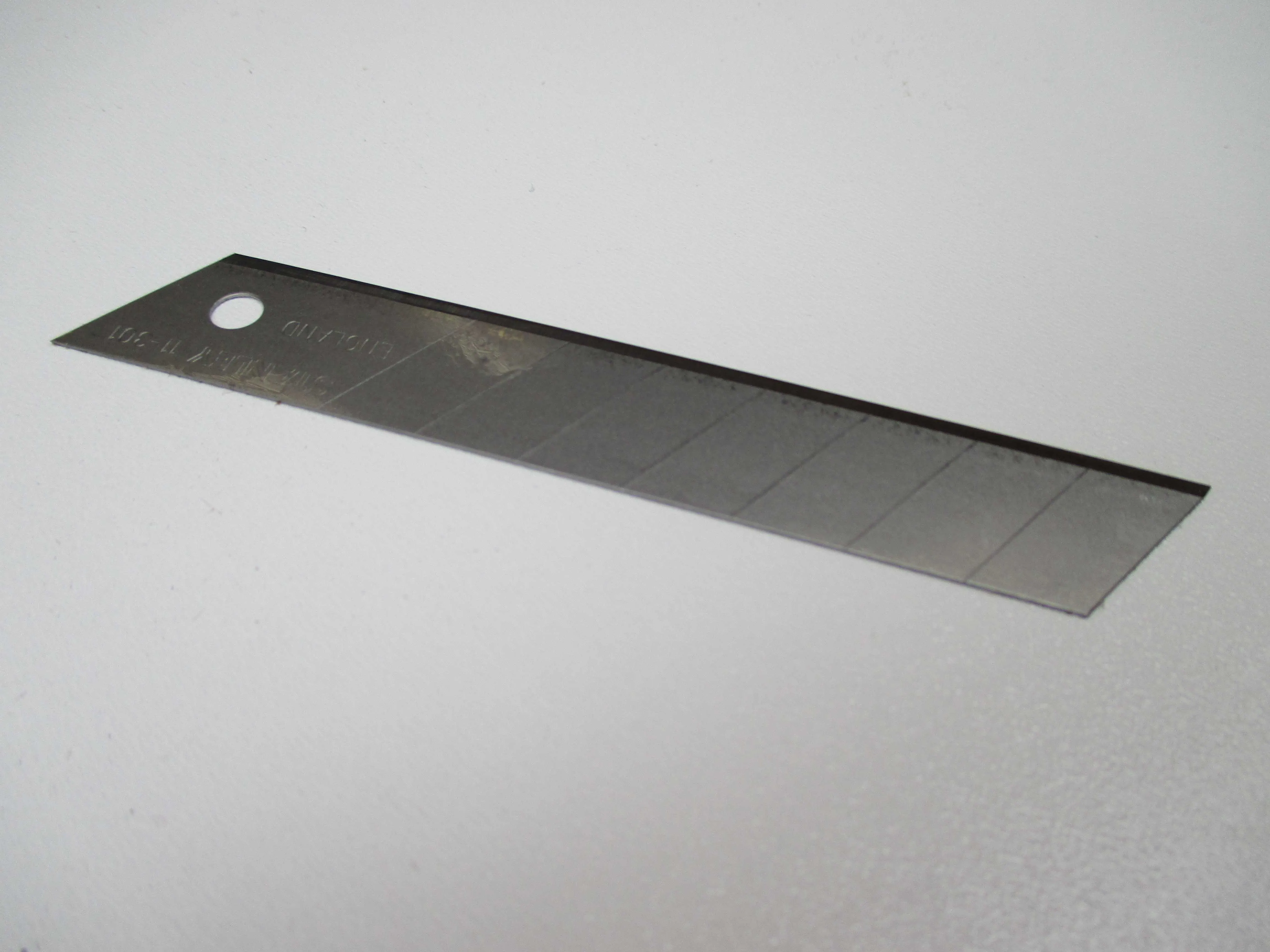 Cutterklingen L.110 mm B.18 mm S.0,55 mm